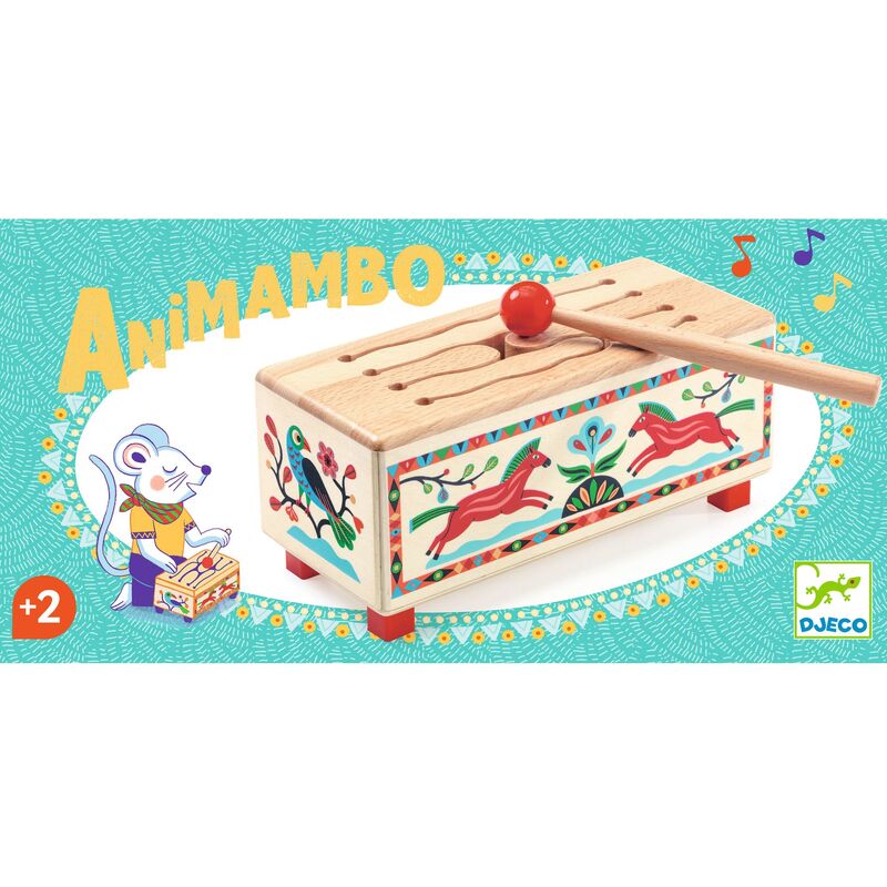 Animambo Wooden Drum - Brain Spice
