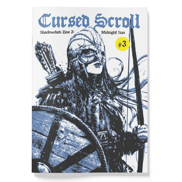 Cursed Scroll Zine Vol 3 - Midnight Sun - ShadowDark RPG - Brain Spice