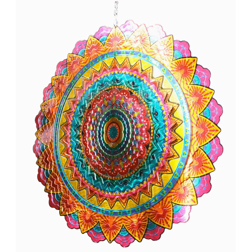 Mandala of Joy Wind Spinner - Brain Spice