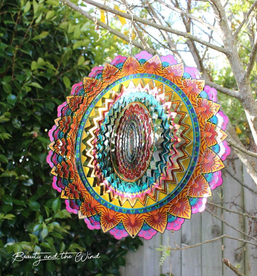 Mandala of Joy Wind Spinner - Brain Spice