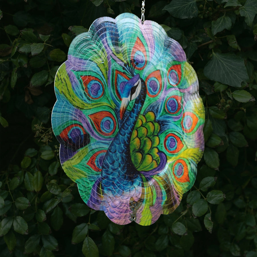 Peacock Wind Spinner - Brain Spice