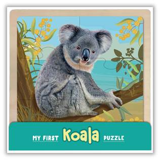 Koala - My First Wooden Jigsaw - Brain Spice