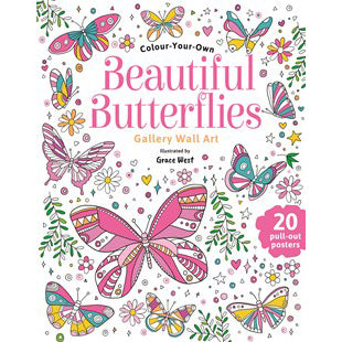 Beautiful Butterflies - Gallery Wall Art - Brain Spice