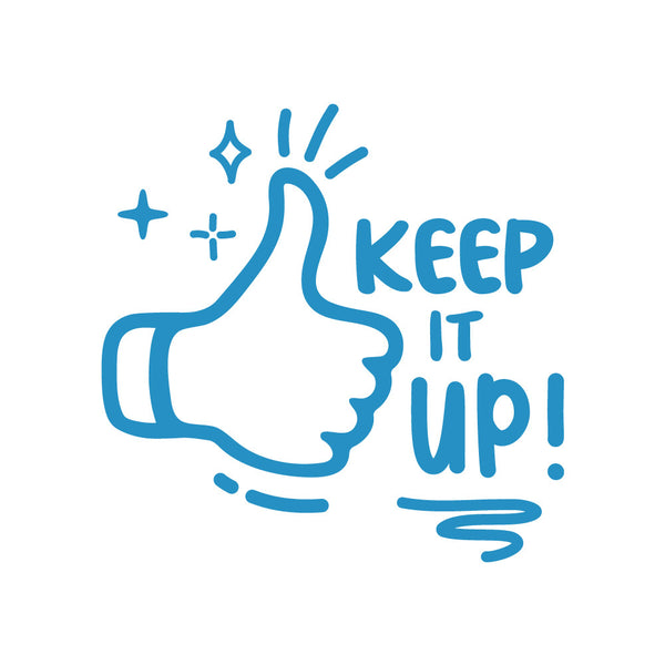 Keep It Up - Positivity & Wellbeing Merit Stamp - Brain Spice