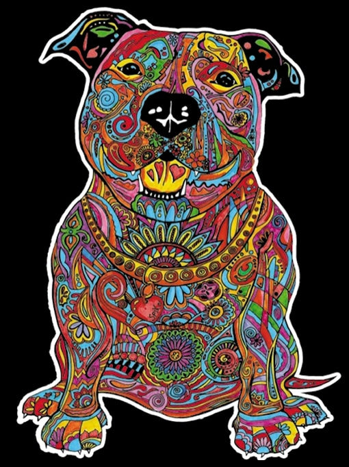 Pit Bull - Large Poster - Brain Spice