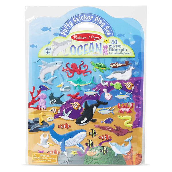 Puffy Sticker Play Set - Ocean - Brain Spice