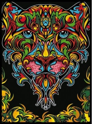 Tiger - Large Poster - Brain Spice