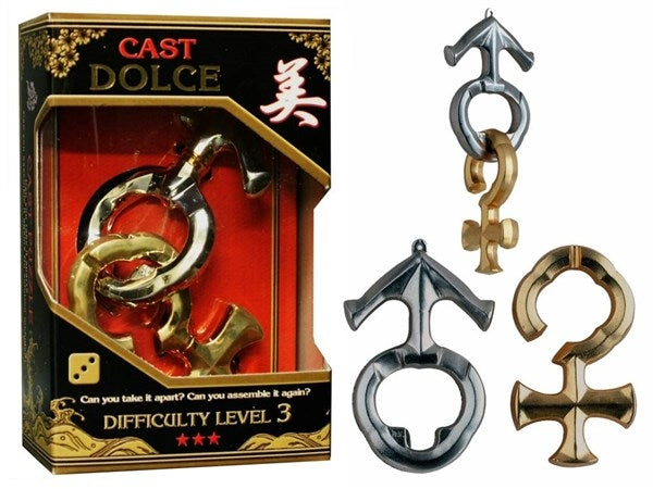 Dolce L3 - Huzzle Cast Puzzle - Brain Spice
