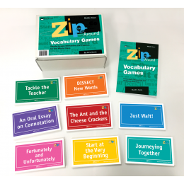 Zip-Around Vocabulary Games - Ready-to-use Interactive Card Games for the Whole Class - Brain Spice