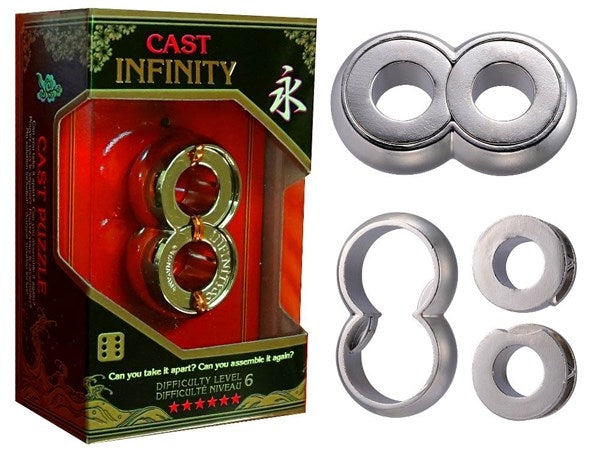 Infinity L6 - Huzzle Cast Puzzle - Brain Spice