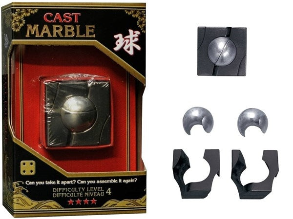 Marble L5 - Huzzle Cast Puzzle - Brain Spice