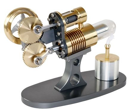 Nano Gear Stirling Engine - Brain Spice