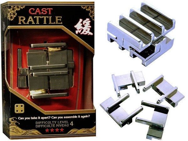 Rattle L5 - Huzzle Cast Puzzle - Brain Spice