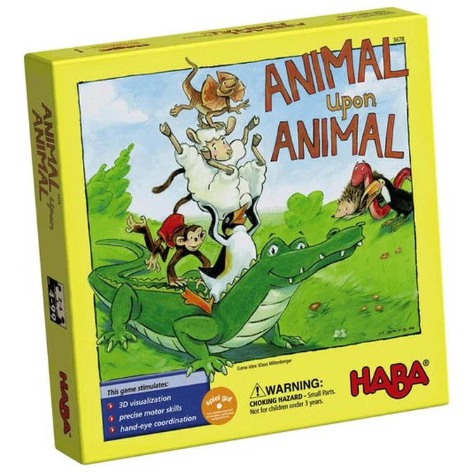 Animal Upon Animal Game Review - A Fantastic Game to Help Kids Practice Fine Motor Skills