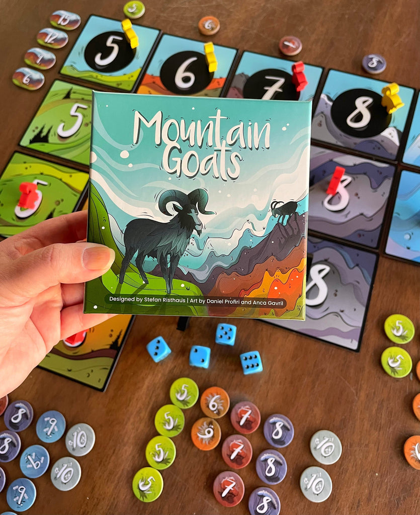 Mountain Goats. A Fun Family Game That Homeschoolers Will Love.
