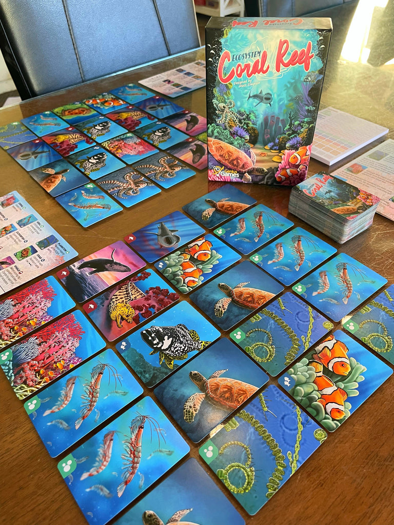 Ecosystem: Coral Reef. A Brilliant Biology Game for Homeschoolers.