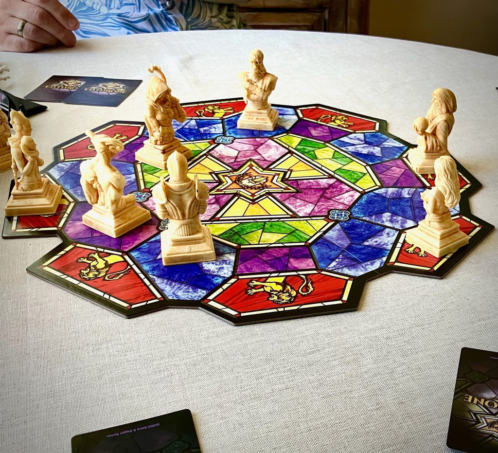 Enthrone Two Player Bluffing Game. Out-Sneak Your Opponent!