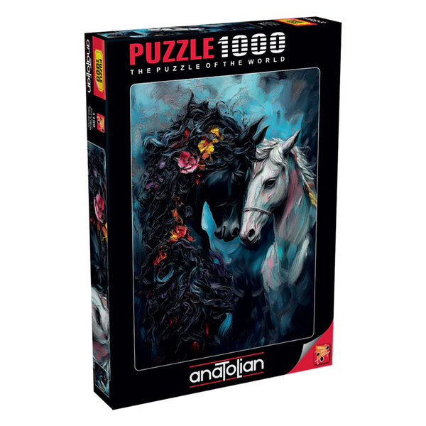 1000P Black And White - Jigsaw 1000pc - Brain Spice