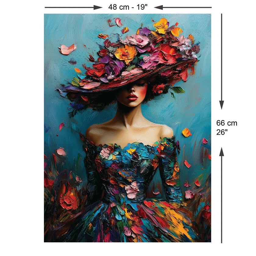1000P Flower Effect - Jigsaw 1000pc - Brain Spice