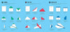 100 Jet Planes To Fold - Brain Spice