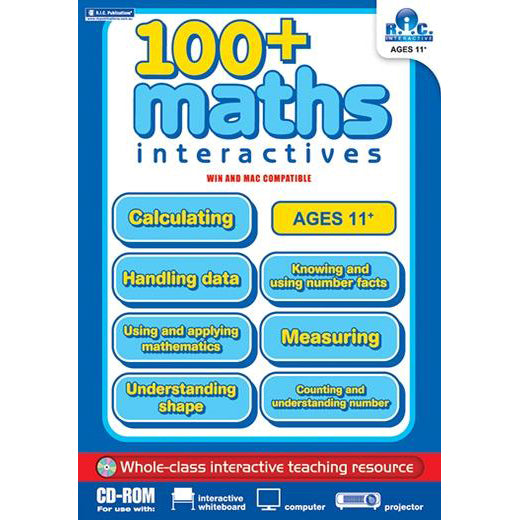 100 Maths Activities - Interactive CD-ROM - Brain Spice