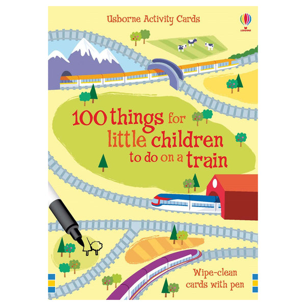 100 Things for Little Children to Do on a Train - Brain Spice