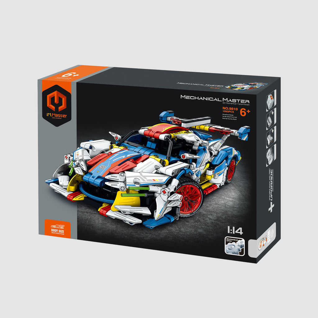 1:14 Apollo Super Car (Static Non-Remote Control) - 1093pcs - Brain Spice