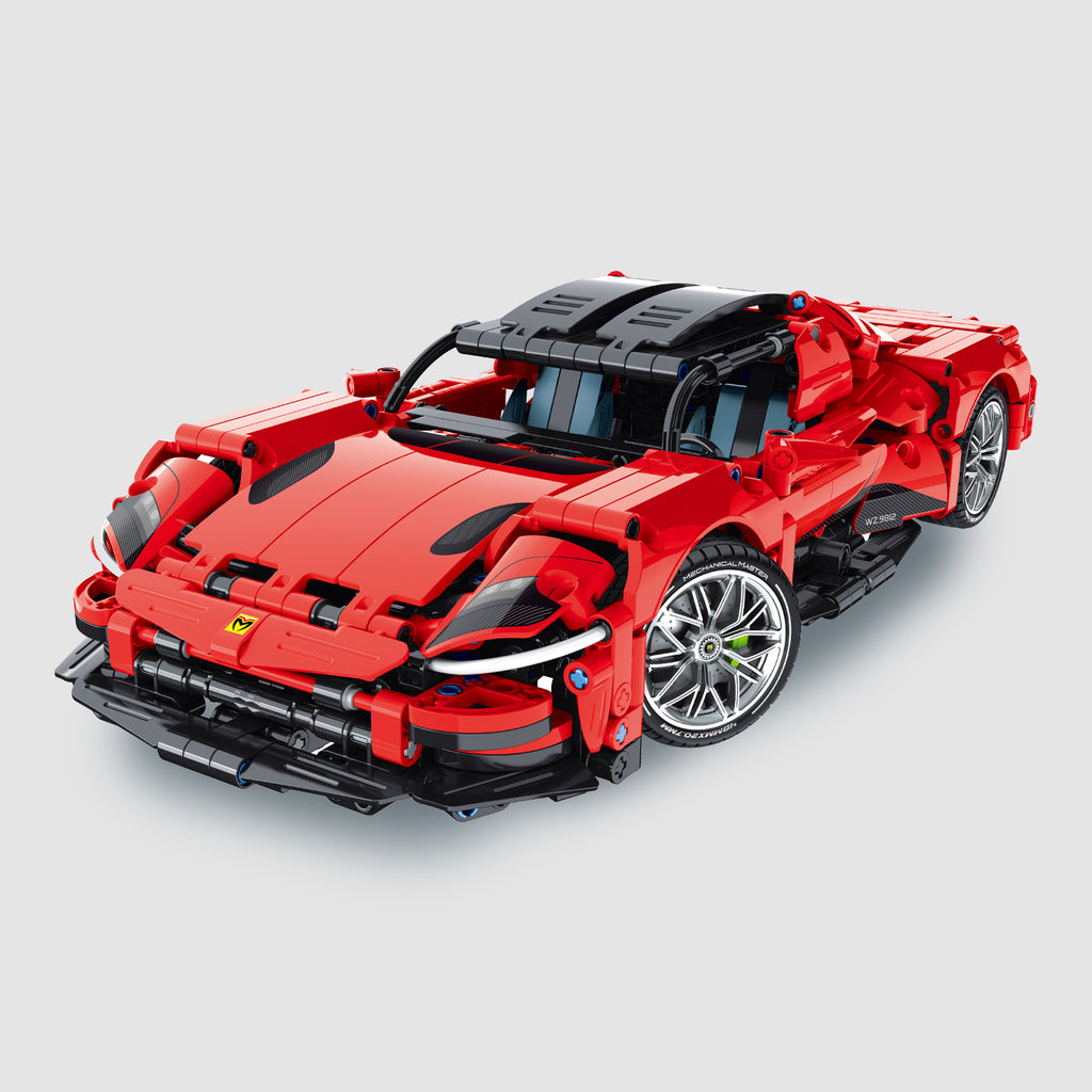 1:14 Super Car (Static Non-Remote Control) - 1131pcs - Brain Spice