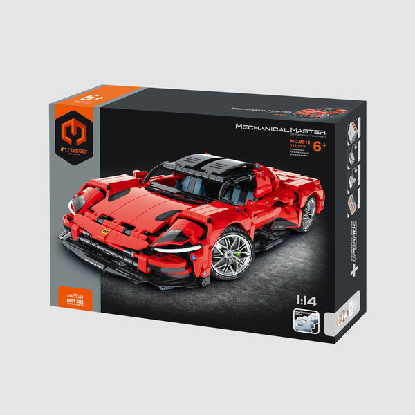 1:14 Super Car (Static Non-Remote Control) - 1131pcs - Brain Spice
