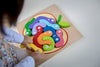 123 Worm Puzzle - Brain Spice