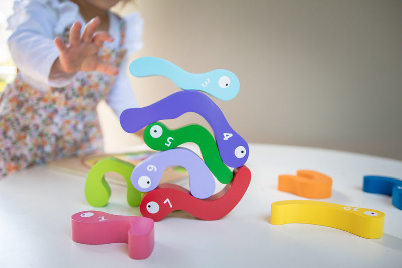 123 Worm Puzzle - Brain Spice