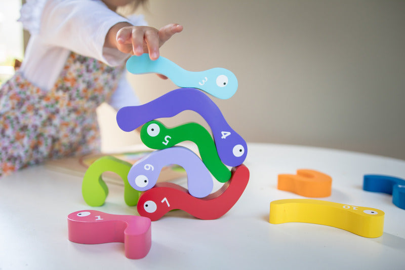123 Worm Puzzle - Brain Spice