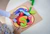 123 Worm Puzzle - Brain Spice