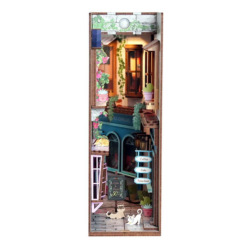 Island of Love - Miniature House Book Nook Kit - Brain Spice