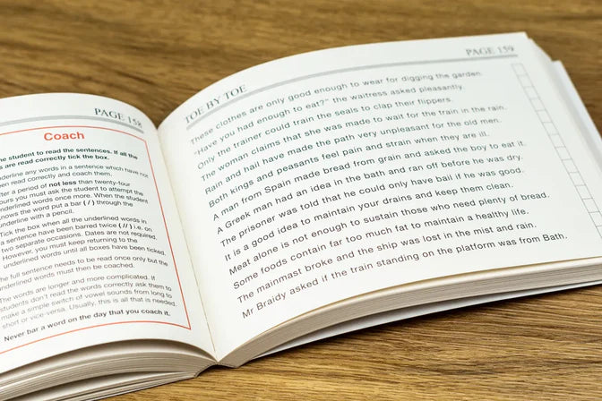 Toe Finger Reading Toe by Toe - Reading Program for Dyslexia | Brain Spice