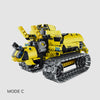 2.4G R/C & APP Crawler Bulldozer 3-in-1 - 452pcs - Brain Spice