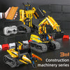 2.4G R/C & APP Excavator & Robot 3-in-1 - 430pcs - Brain Spice