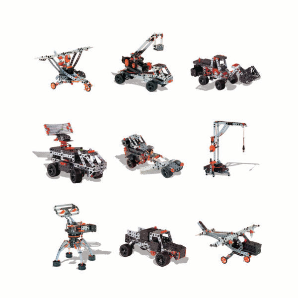 25-in-1 Construction Set in Case - Meccano - Brain Spice