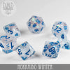 Hokkaido Winter - 7-Dice Set - Brain Spice