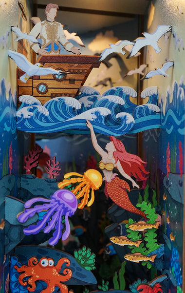 Mermaid Story - Miniature House Book Nook Kit