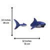 Shark Origami Wall Art - 3D Paper Art - Brain Spice