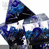 Underdark - Handmade Dice - 7-Dice Set - Brain Spice