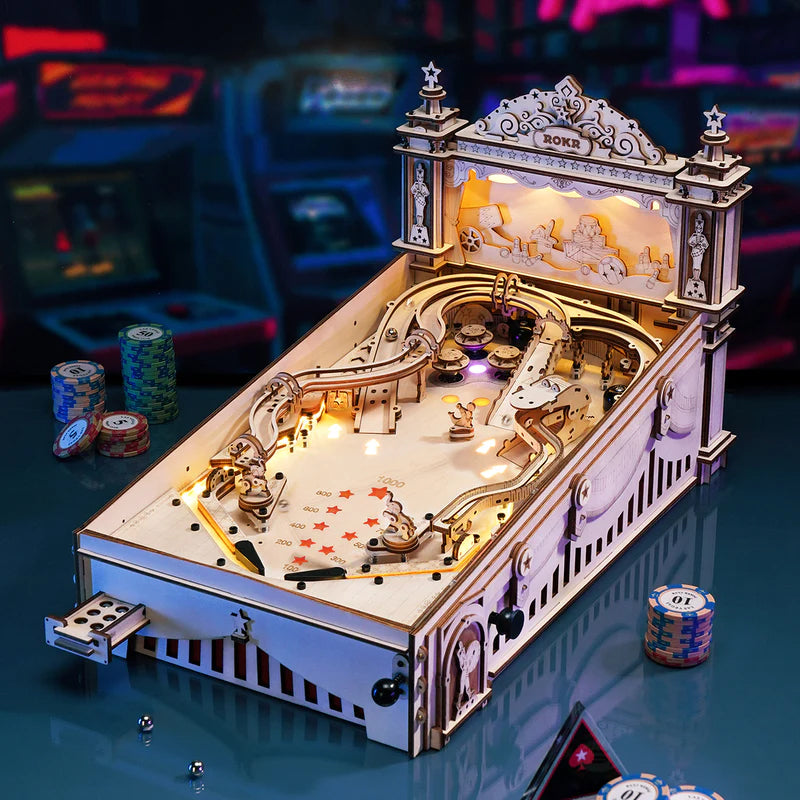 3D Pinball Machine - DIY Model – Brain Spice