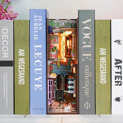 Island of Love - Miniature House Book Nook Kit - Brain Spice