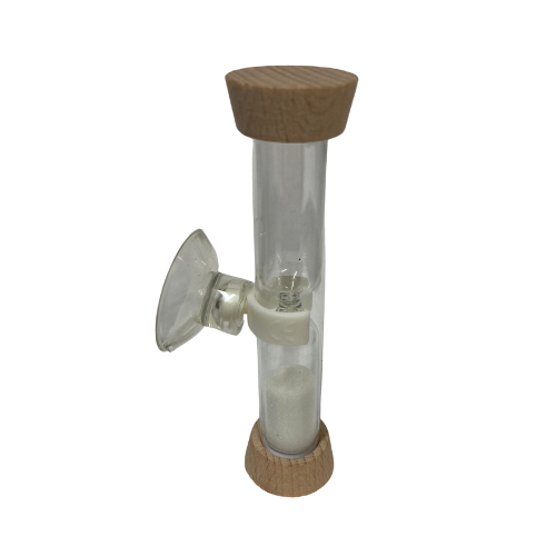 4 Minute Sand Timer - Wooden End - Brain Spice