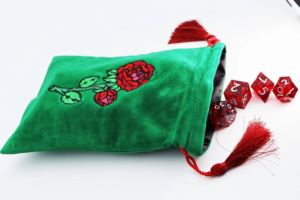 RPG dice bag, Foam Brain Games, Brain Spice