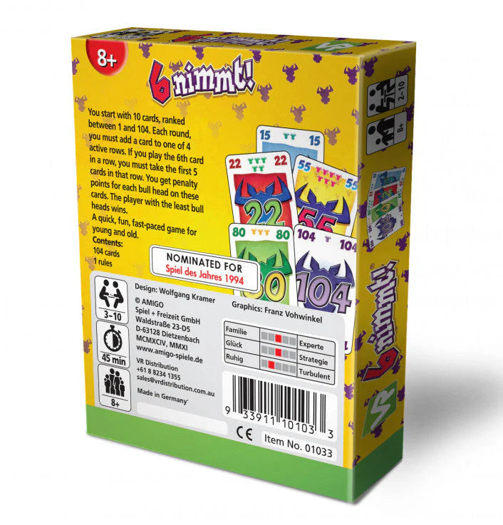 6 Nimmt (6 Takes) - Brain Spice