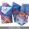 Magical Mine - Handmade Dice - 7-Dice Set - Brain Spice