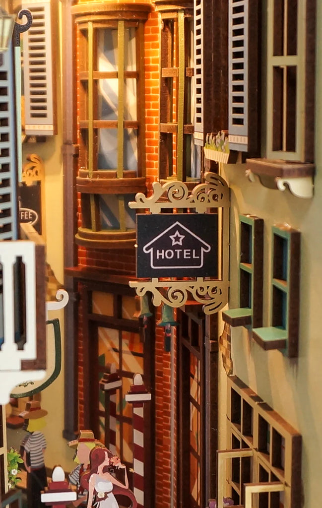 Travel in Venice - Miniature House Book Nook Kit - Brain Spice