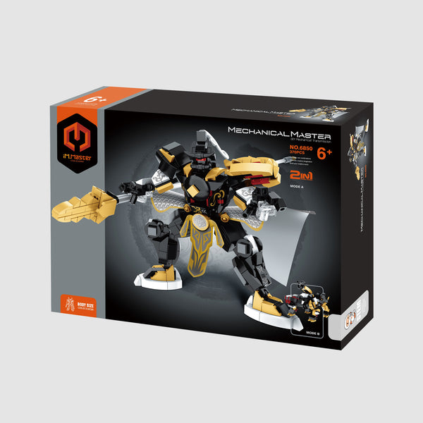 Five Tiger Generals - 2-in-1 Model - 370pcs